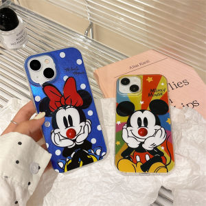 Cartoon Acrylic Phone Case for  16Pro 15Promax 14Plus/13 12 Hard 11 Couple Womens XR/8 Protective Cover High-End Feeling 7