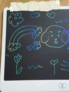 11.5/16 inch LCD Writing Tablet Children Magic Blackboard Color Screen with Pen Digital Drawing Writing Board Portable Electronic Drawing Board Art Painting Educational Kids Toys