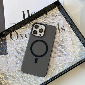 Matte Ultra-Thin For Magsafe Case For iPhone 17 18 Pro 16 15 14 Pro Max 13 12 Air Magnetic Wireless Charger Translucent Cover