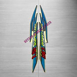 Stiker Striping Lis Les Bak Mobil Pick Up Carry Super Cargo 1.5 i Euro 2