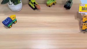 รถไขลานของเล่นเด็ก 1ชุด4คัน รูปทรงสวยงาม รถของเล่นเด็ก