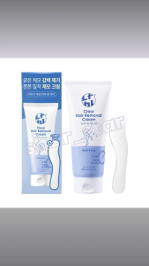 Lifeholic Clear Hair Removal Waxing Cream 200ml for Arms and Legs Painless Depilatory Smooth Skin Formula