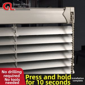 Easy-Install Durable Sunscreen Window Blinds for Indoor Spaces