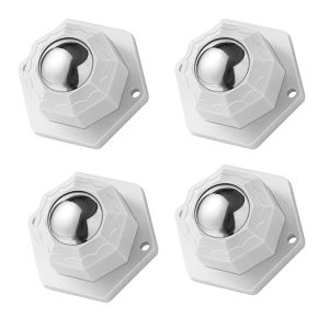 4/8/12 Cái Bánh Xe Nội Thất Hạng Nặng 360 ° Bánh Xe Xoay Đa Năng Tự Dính Chân Ghế Bàn Làm Việc Tự Làm Cho Văn Phòng Tại Nhà