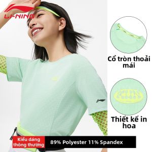 Li-Ning | Áo Thun Nữ Thoáng Khí Làm Mát Nhanh KhôThoải Mái