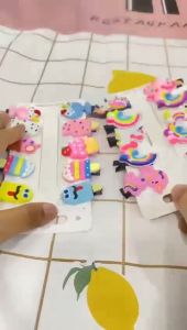 1 set Jepitan pin rambut anak / Clip rambut anak perempuan / hair pin lucu / Aksesoris rambut anak