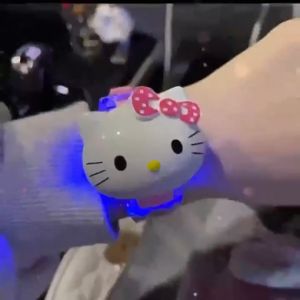 Kids Watch with LED Light & Music Children Watch Avengers Ultraman Hello Kitty Jam Tangan Budak Jam Kanak