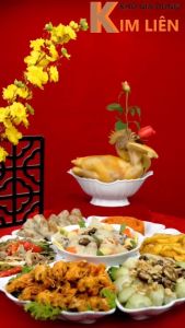 Bộ tô dĩa 7 món Hoa Mặt Trời nhựa VIỆT NHẬT 6811+36 - Bày thức ăn ngày lễ giỗ cúng gia tiên Tết
