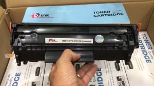 HỘP MỰC CANON 2900 (303) CÓ LỖ ĐỔ MỰC/ NẠP MỰC LỔ THẢI MỰC (12A)-nhập khẩu mới 100%- in đẹp rõ nét