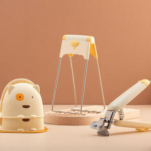 Hot Plate Gripper Stainless Steel Bowl Clip Hot Plate Retriever Tongs Anti-scalding Hot Pot Gripper Oven Mitt Heat Resistant Gloves