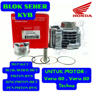 Blok Seher KODE-KVB Asli Original Honda Vario 110 Honda Vario 110 Techno PRODUK KUALITAS ASLI 100%.