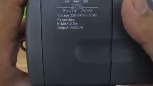 YAMANO WP 3700 - Pompa Air Celup Kolam Ikan Aquarium Aquascape WP3700