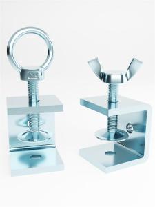 Galvanized Steel U C Square Clamps