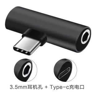 Type-C to 3.5mm Audio Adapter Analog Signal Earphone Aux Jack Converter Cable for Smartphone Headphone Audio Connection