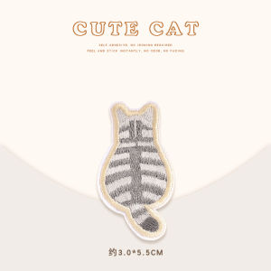 Patch Vá Quần Áo Dán Tự Dính Hình Mèo Dễ Thương Không Cần Khâu Vá Vá Áo Khoác Lông Vũ Vá Quần Vá Vá Vải DIY