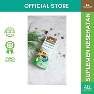 Herbablend Cough n Flu / Daily Health | 100ml / 250ml Suplemen Herbal Anak Batuk Pilek Resmi