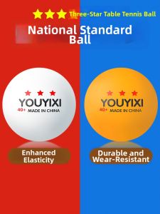JBA | Competition Training Durable 3 Star Table Tennis Balls 40+mm