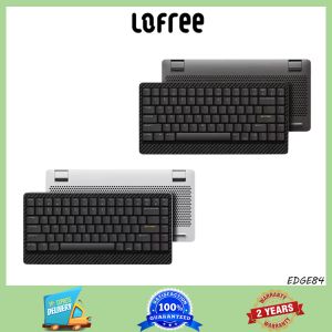Lofree Edge84 Mobile Office Travel Home Wireless Installation Low Carbon Fiber Magnesium Alloy Plate Mechanical Keyboard