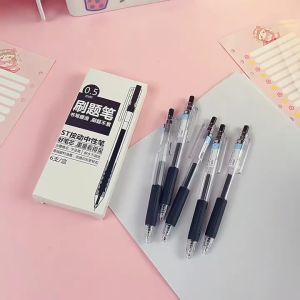 COD 1 SET ISI 6PCS PULPEN GEL MEKANIK POLOS / BALLPOINT MEKANIK
