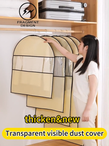 F&D Dust Bag Suit Garment Bags Zipper Dust Cover Dress Garment Protector Dust-proof Covers