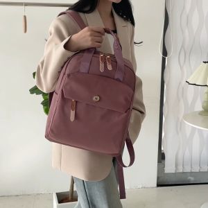 Tas Colorful Fox 2212: Tas Ransel Nilon Waterproof Untuk Wanita Import Muat Laptop 15 Inc
