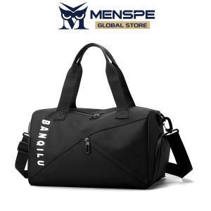 MENSPE Mens Fitness Bag Sports Bag Fashion Travel Bag Luggage Bag Waterproof Handbag Outdoor Sling Bag Gym Fashion Men Women Dry Wet Separation Portable Travel Yoga Swimming Bag