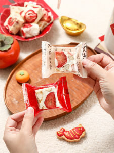 New Year 2025 Snowflake Snack Baking Candy Packaging Bag Special Machine Sealed for Biscuit Cookies Niu La Pastry Snake Year