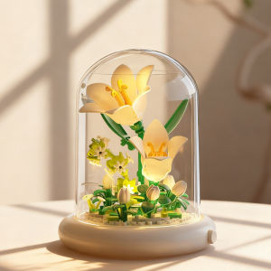 Đồ Chơi Khối Xếp Hình Hoa Hồng Đồ Chơi Lắp Ráp Đồ Chơi Cho Bé Gái Đồ Chơi Lắp Ráp Khối Nhựa Đồ Chơi Trí Tuệ Cho Bé Gái