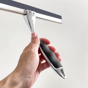 Dụng cụ gạt nước thép Stainless Steel Cleaning Spray không gỉ Gold Aluminum Shower Squeegee Window Glass Wiper Scraper
