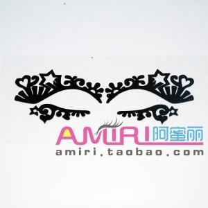 2 Get 1 Free Stage Makeup Creative Facial Makeup Eye Makeup Stickers Lace Black Red Spider Halloween Eye Tail Butterfly Makeup Ax