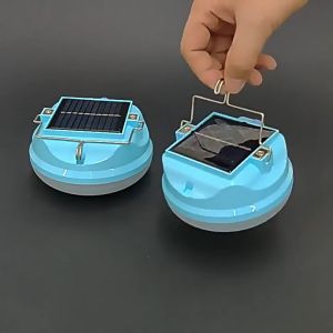 ไฟฉายตั้งแคมป์ ไฟโซล่าเซลล์ มีตะขอแขวน ไฟฉุกเฉิน