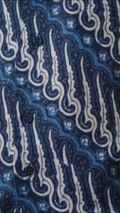 Pacolino Malaysia Men Batik Premium Short Sleeve Regular Extra Big Fit Cutting - Blue Colour 11626-BK0270-A