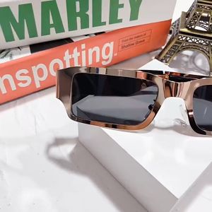 Kính Mát (Kính Râm) Cao Cấp Hình Hộp Nhỏ GọngThép Phong Cách Âu & Mỹ - Carl Fitow - Mã MK023