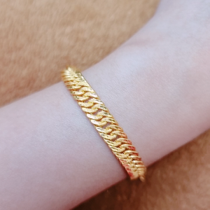 JIN JING RANTAI TANGAN LIPAN KAIT2 EMAS 916 TULEN 7.73G