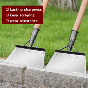 ZEO Cleaning Shovel Multifunctional Outdoor Garden Weeding and Planting Tools Flat Head Shovel