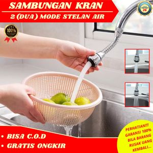 Saringan Kran Air Selang Flexibel 2 Mode Air Bisa Di Setel / Selang Flexible Konektor Saringan Kran Air