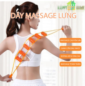 Dây Lăn Mát Xa Massage Vai Cột Sống Cổ Lưng Khai Thông Kinh Lạc Tạo Sảng Khoái Phục Hồi Sức Khỏe