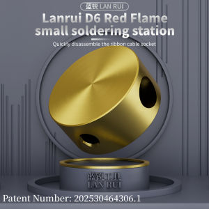 Lanrui D6 Red Flame Small Soldering Station Quickly Disassemble the Ribbon Cable/Battery Socket Moblie Phone Repair Tools
