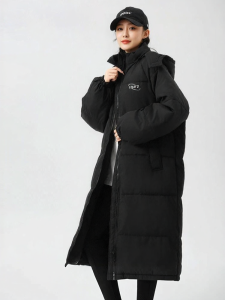 Warrior | Long Thickened Down Coat