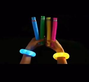 LED Pop Tubes Toys Sensory Toy Fidget Stress Relieve Toys Light Up Bellows Children Squeeze Toy Stress