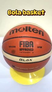 Bola Basket GL6X Basket Ball Kulit Size 6 Free Pentil Jaring