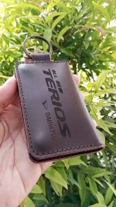 Dompet STNK Felix II Exclusive Kulit Sapi Custom Coklat Logo Terios Garansi 1 Tahun