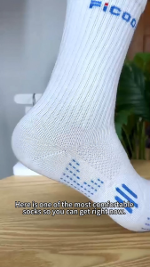 Ficool Lightweight Running Socks Cushioned for Sprint Training
