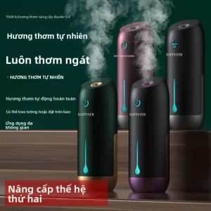Máy Khuếch Tán Hương Thơm Thông Minh Máy Lọc Không Khí Cầm Tay Với 3 Chế Độ Dầu Thơm Treo Tường Máy Làm Mát Không Khí Ô Tô Máy Tạo Sương Mù Cho Gia Đình