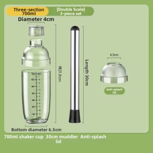 Jiaxun | High-Efficiency Shaker Mixing Tool for Handmade Lemon Tea and Milk Tea Shops