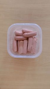 Set Kotak Penyimpanan Makanan & Toples Dapur Bening Putih