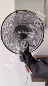 FOOKSUNG wall fan 16 inch wall mounted home restaurant remote control mute pure copper motor fan kipas dinding murah