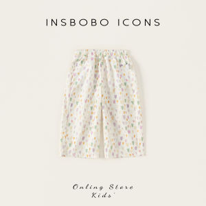 insbobo | Quần Dài Nữ Phong Cách Thường Ngày Mùa Hè