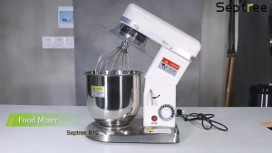 Máy trộn bột đánh kem 10 lít chuyên nghiệp 3 trong 1 - Dòng công nghiệp. Thương hiệu Mỹ cao cấp Septree - B10SS và B10.