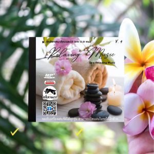 Mp3 (สปา) Relaxing Music V.4 SPA Music รวมดนตรีสปา ผ่อนคลาย เสียงธรรมชาติ (ยาว 12.20 ชม.) แผ่น CD  USB แฟลชไดร์ฟ